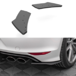 Splitter Volkswagen Golf 7 R Rear Side Street Pro Black