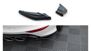 Splitter Volkswagen Golf 7 R Rear Side v.2 Gloss Black