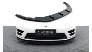 Splitter Volkswagen Golf 7 R Front v.1 Gloss Black