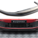 Splitter Volkswagen Golf 8 GTI GTE R-Line esi v.5 Läikiv must