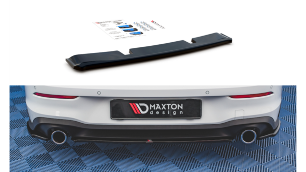 Splitter Volkswagen Golf 8 GTI Rear Central Gloss Black