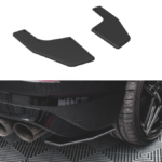 Splitter Volkswagen Golf 8 R Rear Side Street Pro Black-Red