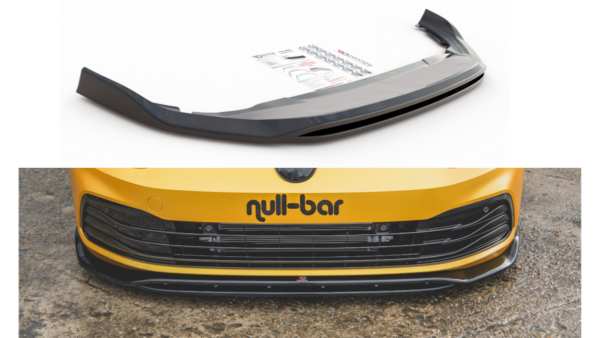 Splitter Volkswagen Golf 8 Front v.2 Gloss Black