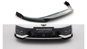 Splitter Volkswagen Golf GTI GTE R-Line Mk8 Facelift Flaps Front v.3