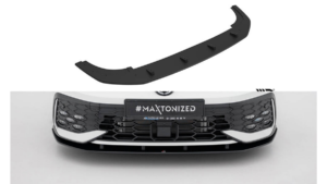 Splitter Volkswagen Golf GTI GTE R-Line Mk8 Facelift Front Street Pro Black-Red
