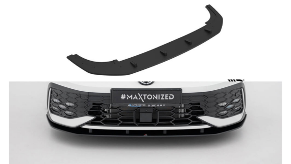 Splitter Volkswagen Golf GTI GTE R-Line Mk8 Facelift Front Street Pro Black-Red