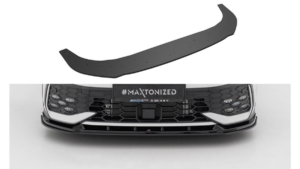 Splitter Volkswagen Golf GTI GTE R-Line Mk8 Facelift Front Street Pro Black-Red v.2