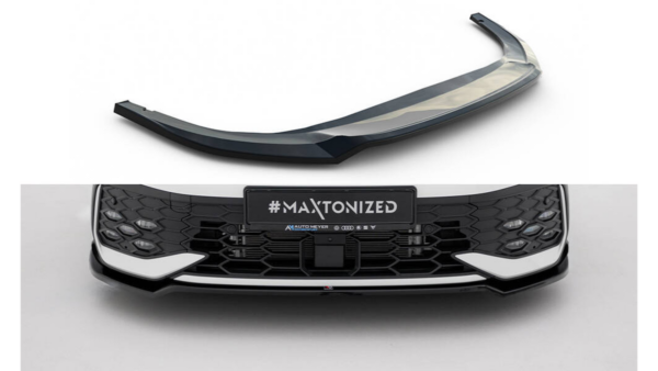 Splitter Volkswagen Golf GTI GTE R-Line Mk8 Facelift Front v.3