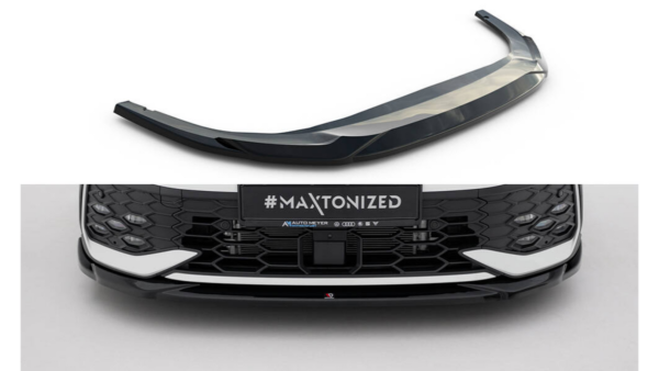 Splitter Volkswagen Golf GTI GTE R-Line Mk8 Facelift Front v.4