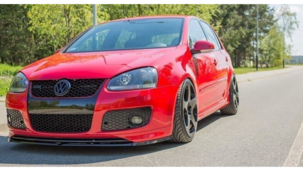 Splitter Volkswagen Golf V GTI Front for bumper 30th Gloss Black