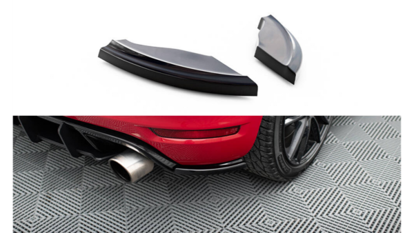 Splitter Volkswagen Golf VI GTI 35th Rear Side Gloss Black