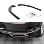 Splitter Volkswagen Passat B8 Facelift Rear Side Gloss Black