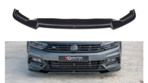 Splitter Volkswagen Passat B8 R-Line Front v.2 Gloss Black