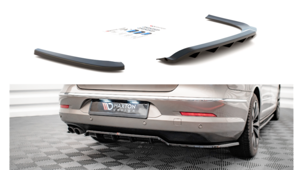 pol_pl_Splitter-Volkswagen-Passat-CC-Tyl-Srodkowy-z-Dyfuzorem-Gloss-Black-275088_8.png Splitter Volkswagen Passat CC Rear Central with Diffuser Gloss Black