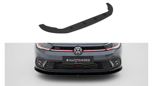 Splitter Volkswagen Polo GTI Mk6 Facelift Front Street Pro Black