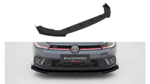 pol_pl_Splitter-Volkswagen-Polo-GTI-Mk6-Facelift-Przod-Street-Pro-Black-Red-Gloss-Flaps-283896_6.png Splitter Volkswagen Polo GTI Mk6 Facelift Front Street Pro Black-Red + Gloss Flaps