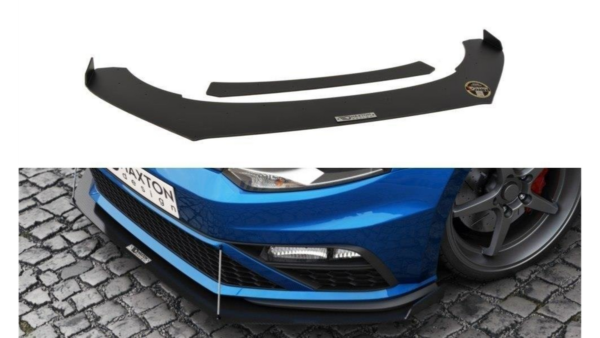 Splitter Volkswagen Polo V Facelift GTI Front Racing with wings