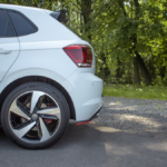 Splitter Volkswagen Polo VI GTI Rear Side Red