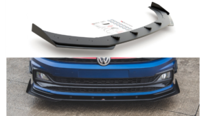pol_pl_Splitter-Volkswagen-Polo-VI-GTI-przod-Racing-Durability-Flaps-Black-273956_7.png Splitter Volkswagen Polo VI GTI Front Racing Durability + Flaps Black
