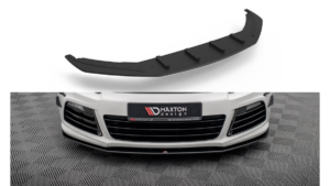 Splitter Volkswagen Scirocco III R Front Pro Black