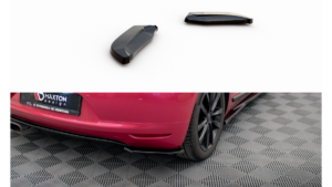 Splitter Volkswagen Scirocco III Rear Side Gloss Black