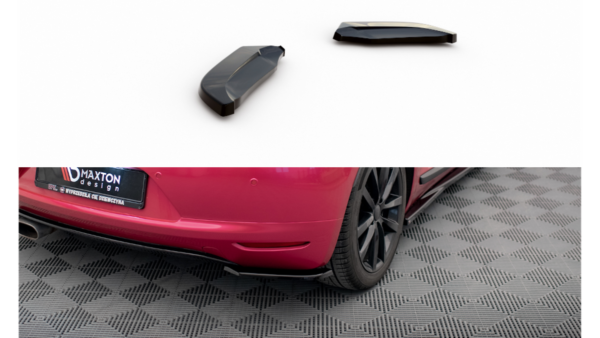 Splitter Volkswagen Scirocco III Rear Side Gloss Black