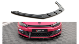 Splitter Volkswagen Scirocco III Front Gloss Black