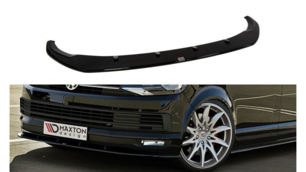 Splitter Volkswagen T6 Front v.1 Gloss Black