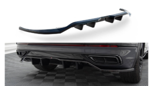 Splitter Volkswagen Tiguan II Facelift R-Line Rear Central with Diffuser