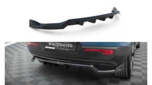 Splitter Volvo C40 I Rear Central with Diffuser