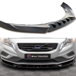 Splitter Volvo S60 II R-Design Front v.1 Gloss Black