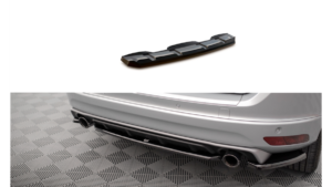 Splitter Volvo XC60 R-Design I Facelift Rear Central Gloss Black