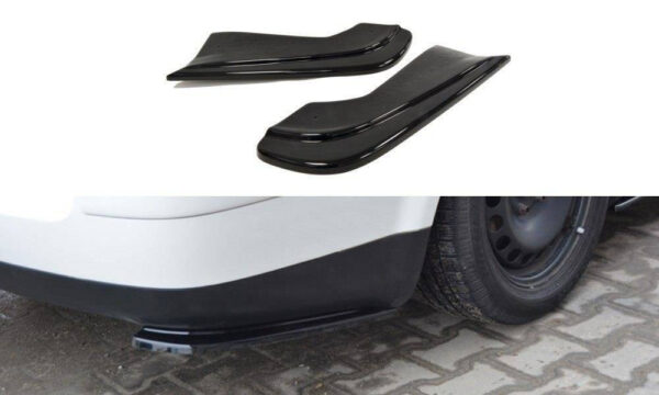 Rear Side Splitters Volkswagen Passat B5 Estate - Gloss Black