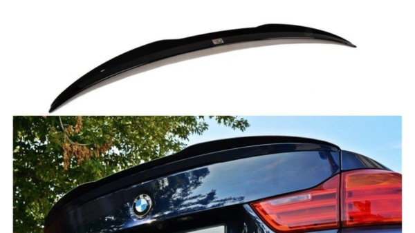 Spoiler BMW 4 F32 M-Pack Trunk Gloss Black