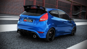 Spoiler Ford Fiesta VII Facelift Roof RS Look Not primed