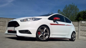 Spoiler Ford Fiesta VII Facelift ST Front Not primed