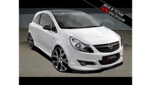 Spoiler Opel Corsa D Front