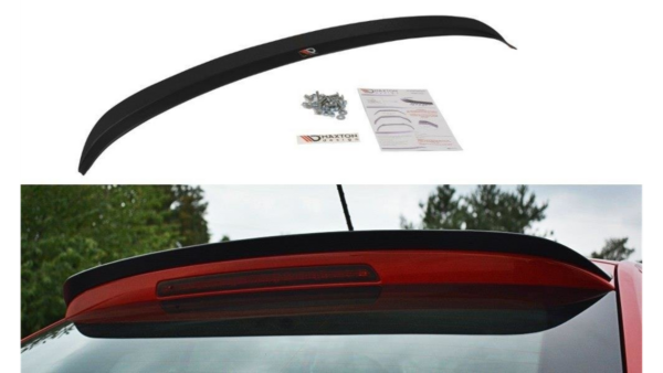 Spoiler Skoda Rapid Spaceback Rear Gloss Black