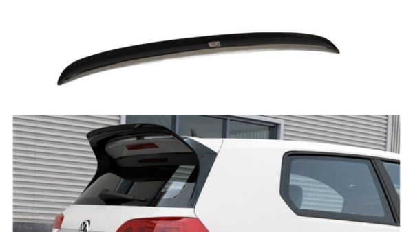 Spoiler Volkswagen Golf 7 GTI Clubsport Rear Gloss Black