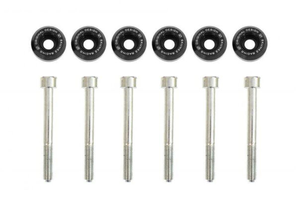 Lower Rear Control Arms Washers Civic Black