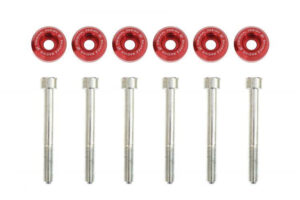 Lower Rear Control Arms Washers Civic Red