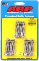 ARP SBC/GENIII LS 3/8 Flange SS 12pt 434-1202 Header Bolt Kit