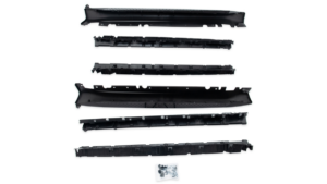 Side Steps BMW X5 E70 Aluminium Black