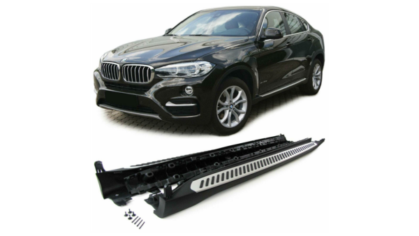 Side Steps BMW X6 F16 Aluminium