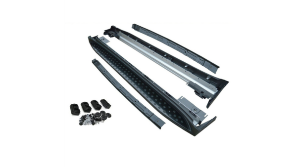 Side Steps Mercedes-Benz M W164 Aluminium Black