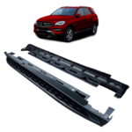 Side Steps Mercedes-Benz M W166 GLE W166 Aluminium Black