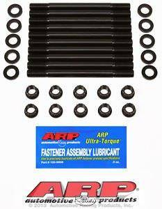 Unsupported UNICODE string ARP Main Stud Kit Honda Prelude Accord 2.2L 2.3L (H22/H23A), 2-Bolt Main with 12-Point Nuts 208-5401