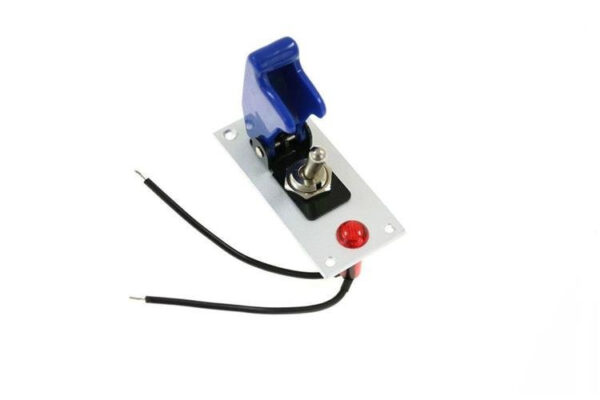 Single rally switch LED BLUE