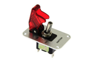 Single rally switch LED RED
