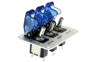 Triple rally switch LED BLUE